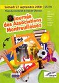 Affiche :  Fête des Associations Montreuilloises 2008