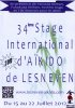 DVD : 34ème STAGE INTERNATIONAL D'AIKIDO DE LESNEVEN - Du 10 au 17 juillet 2011