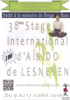 DVD : 38ème STAGE INTERNATIONAL D'AIKIDO DE LESNEVEN (F-29) - du 09 au 17 juillet 2016