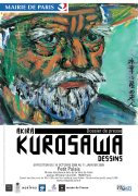 Affiche : Akira KUROSAWA - Dessins - Paris - Octobre 2008