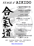 Stage ARZ : 01 & 02 avril 2006 - AIKIDO SEMPAI - MONTREUIL-SOUS-BOIS (F-93100)