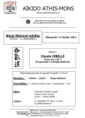 Training course: February 13th, 2011 - AIKIDO - ATHIS-MONS (F-91200)