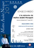 Training Course: March 27th, 2011 - AIKIDO - YERRES (F-91330) In the memory of Master André-Nocquet