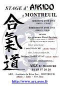 TRAINING COURSE:  April, 02nd & 03rd, 2011 - AIKIDO - MONTREUIL-SOUS-BOIS (F-93100)
