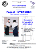 Training course: March 11th, 2012 - AIKIDO - MASSY (F-91300)