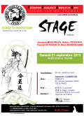 Stage: El 21 de septiembre de 2013 - AIKIDO - PARIS (F-75016)