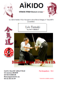 Training course: Leo TAMAKI - June 08th, 2014 - AIKIDO - SAINT-MAUR-DES-FOSSES (F-94100)