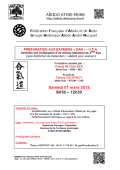 Training course: March 07th, 2015 - AIKIDO - ATHIS-MONS (F-91200)