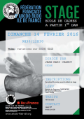 Stage : 14 février 2016 - AIKIDO - PARIS (F-75013) - Jean-Marc CHAMOT ( 6e dan - FFAB )