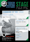 Stage : 22 mai 2016 - AIKIDO - PARIS (F-75012) - Philippe COCCONI ( 5e dan - FFAB - CER )