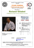 Stage : 22 mai 2016 - AIKIDO - MASSY (F-91300) - Roland GILABEL ( 6e dan - GHAAN - RTN )