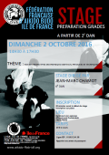 Traing course: 02nd of October, 2016 - AIKIDO - PARIS (F-75013) - Jean-Marc CHAMOT ( 6th dan - FFAB )