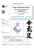 Training course: 18th of December, 2016 - AIKIDO - YERRES (F-91330) - Jean-Luc DELABY ( 6th dan - GHAAN - RTN )