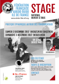 Training course: 02nd - 03rd of December, 2017 - AIKIDO - PARIS (F-75012) - Luc BOUCHAREU ( 7th dan - FFAB - CEN )