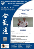 Training course: 17th of December, 2017 - AIKIDO - MASSY (F-91300) - Thierry GEOFFROY ( 4th dan - GHAAN - ACTM )