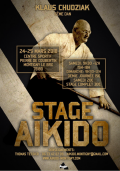 Seminario: El 12 y 13 de mayo de 2018 - AIKIDO - BU (F-28410) - Klaus CHUDZIAK ( 6.o dan - GHAAN )