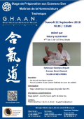 Stage : 22 septembre 2018 - AIKIDO - ATHIS-MONS (F-91200) - Thierry GEOFFROY ( 5ème dan - GHAAN - ACTM )