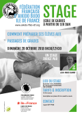 Training course: 28th of October, 2018 - AIKIDO - PARIS (F-75012) - Jean-Marc CHAMOT ( 6th dan - FFAB - CEN )