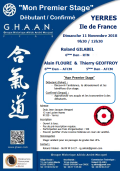 Training course: 11th of November, 2018 - AIKIDO - YERRES (F-91330) - Roland GILABEL ( 6th dan - GHAAN - ACTM )