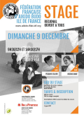 Training course: 09th of December, 2018 - AIKIDO - NANTERRE (F-92000) - Yolaine CELLIER ( 4th dan - FFAB ) - Hélène DOUÉ (5th dan - FFAB )