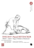 Training course: 10th of February, 2019 - AIKIDO - MONTREUIL (F-93100) - Pascal HEYDACKER ( 6th dan - GHAAN - RTN )